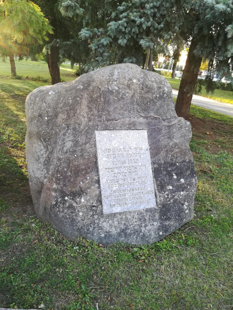 Panevėžio senųjų žydų kapinių vieta