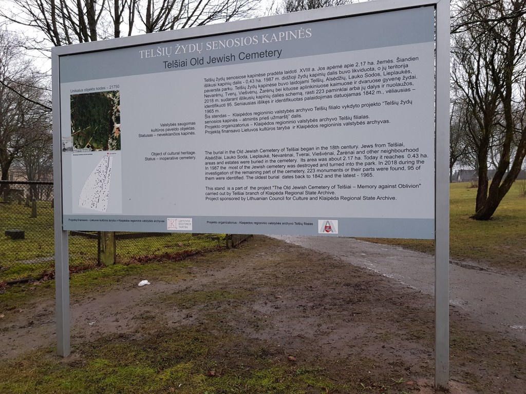 Telšių žydų kapinės