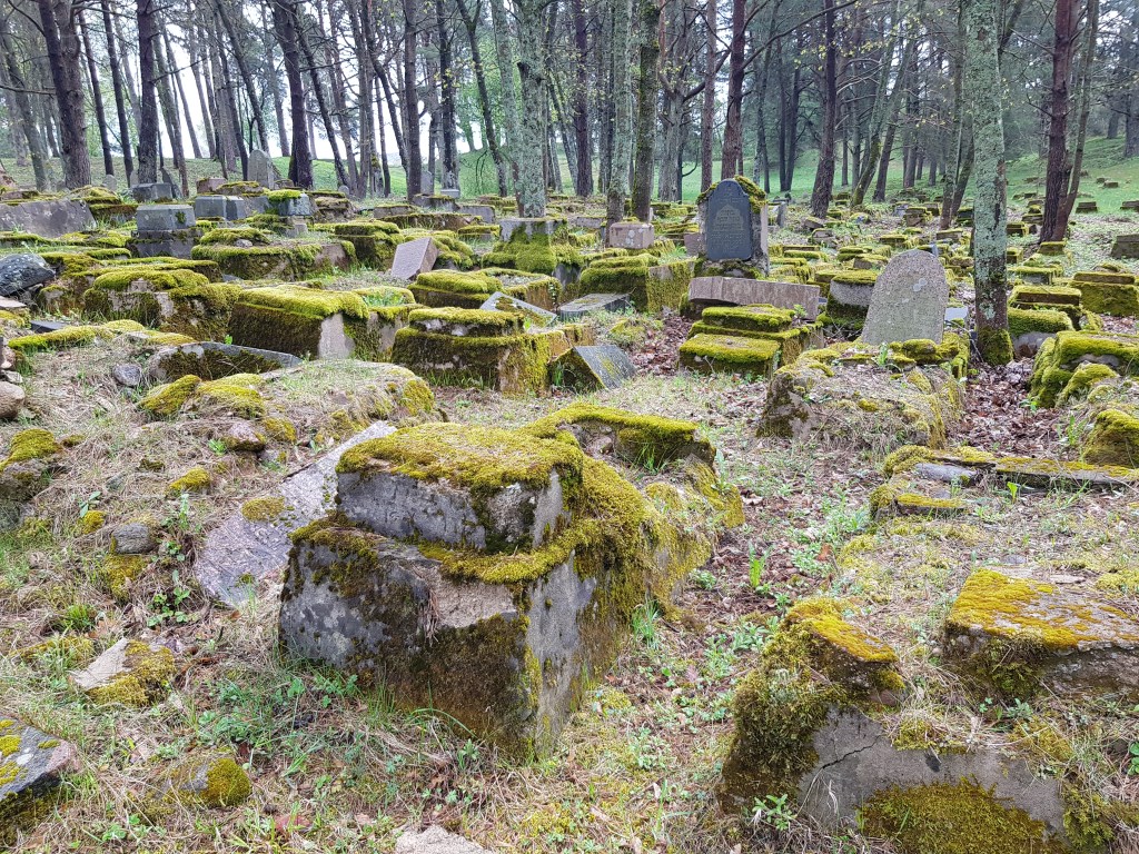 Macevos Švenčionių senosiose žydų kapinėse