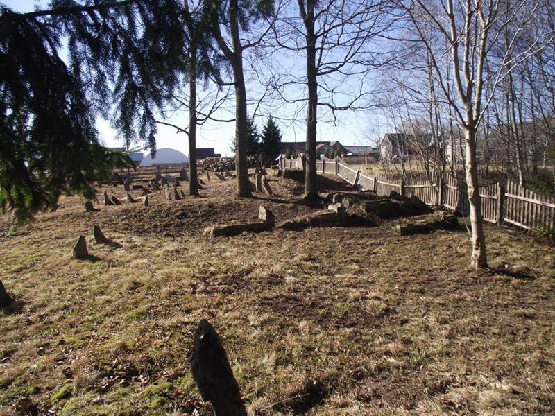 Pušaloto žydų kapinės (Kultūros paveldo departamento nuotrauka)