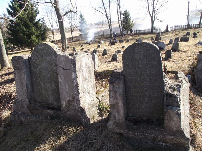 Pušaloto žydų kapinės (Kultūros paveldo departamento nuotrauka)