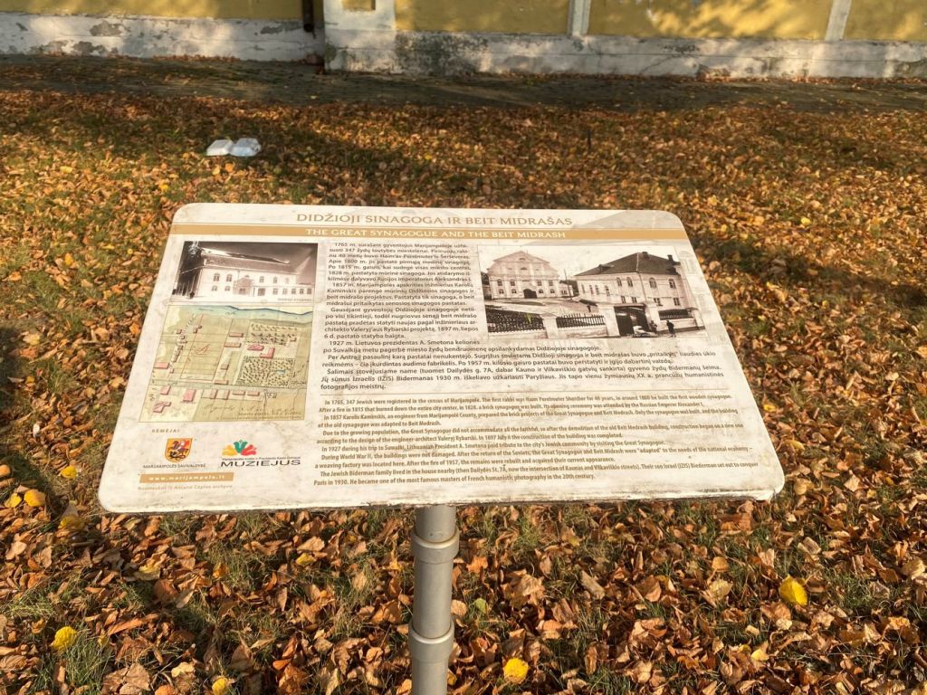You can find this kind of information desks in Marijampolė